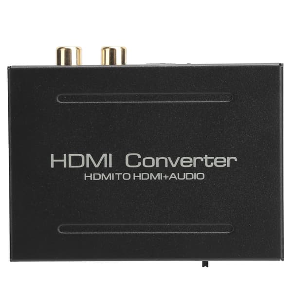 Audio Extractor Converter HighDefinition Multimedia Interface til AUDIO+ SPDIF+ R/L (Sort)