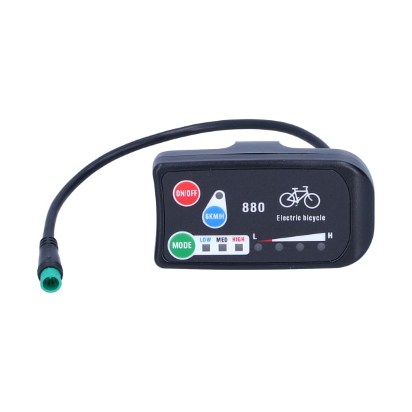 Elcykel för KT-LED880 Display E-Bike 36V 48V Display Meter E-Bike Tillbehör