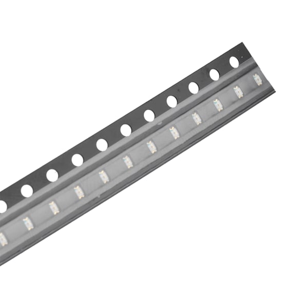100 st SMD LED-dioder Elektroniska komponenter Hög styrka Liten lågspänning för DIY PCB (Röd)