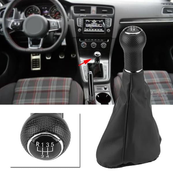 5-trinns girskiftknott Gaiter Boot Cover for Golf 3 Jetta MK3 1991-1998