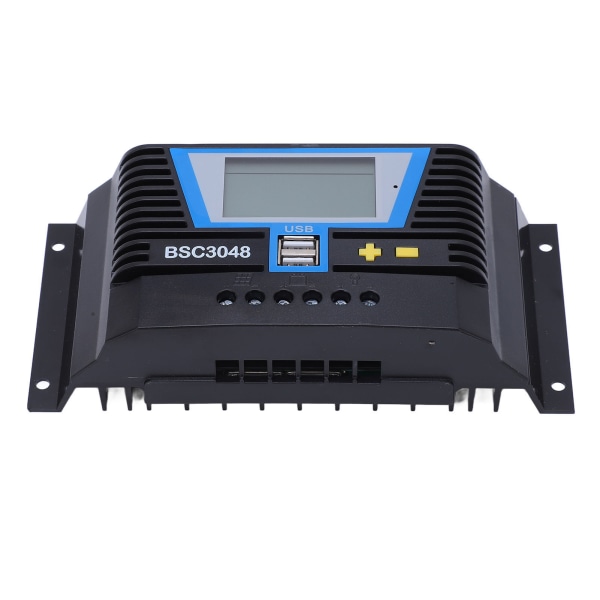 Solar Controller för Variety Batterier BSC3048 30A 12V/24V/36V/48V Laddningskontroll
