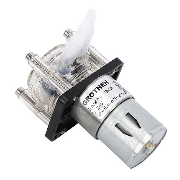 Stor Flödes Peristaltisk Pump Högkvalitativ Doseringspump för Akvarium Laboratorium 500mL/min 24V