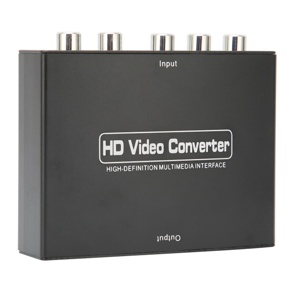 HD Multimedia Interface till 1080P YPbPr Komponent Videoomvandlare Adapter för DVD-skärm