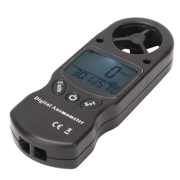 TL-300 3-i-1 Mini Håndholdt Multifunktionel Digitalt Termometer Hygrometer Anemometer