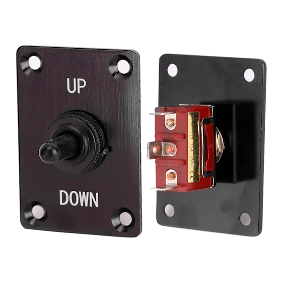 DC12V Vippekontakt On/Off Op/Ned Trimflaps Panel Afbryder til RV Campingvogn Marinebåd