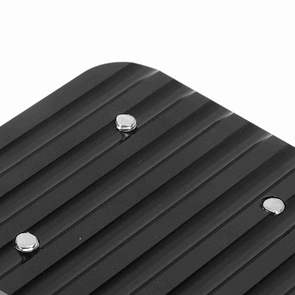 Fot Sidestøtte Forlengelse CNC Aluminium Kraftig Fotstøtte Erstatning for CFMOTO 800MT 2020‑2023 Svart