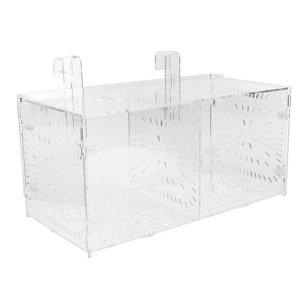 Isolasjonsboks for avl av frøplanter, inkubasjon og reproduksjon for akvarium (30x15x15cm)