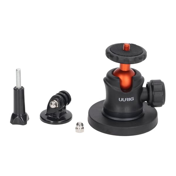 Action Camera Magnetisk Kulehode Adapter Tripod Mini Kulehode for Insta360 for DJI Action 2