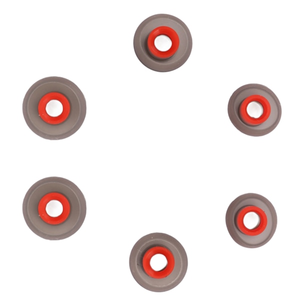 6 st. Ersättningsöronspetsar Ergonomiska Brusreducerande Hörlurar för 3,8‑5,8 mm Hörlurar