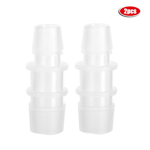 Plastik Akvarium Fisketank Variabel Diameter Adapter Konnektor Lige Luftpumpe Slange Tilbehør 2 stk 16mm/20mm