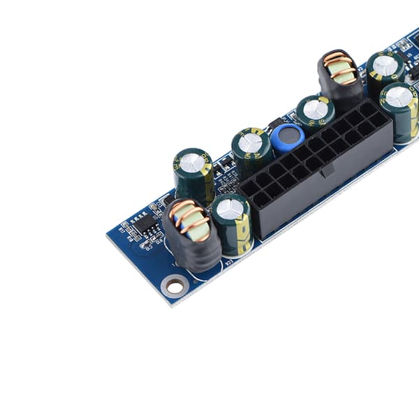 DC 12V 120W PSU Computer PC Strømforsyningsmodul med 24Pin ATX/ DC Input Kabel Holdbar