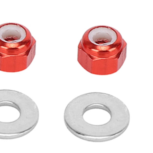 Hjul Hex Låsmutter Passar wltoys 1/14 144001 RC Bil Uppgradering Tillbehör Röd A949-49R