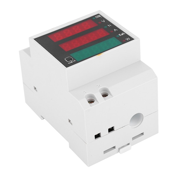 D52-2047 Multifunktionell Elektrisk Mätare Digital Display Ström Spänning Effektfaktor Mätare AC200~450V