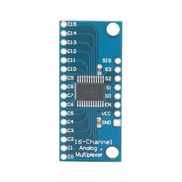 10 st CD74HC4067 Hög Hastighet CMOS 16-kanals Analog Digital Multiplexer Demultiplexer