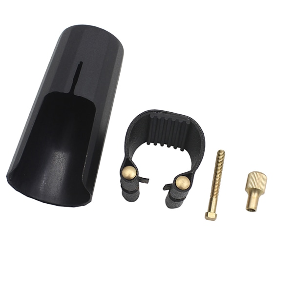 Munstycksfäste + Munstyckslock för Altsaxofon Munstycksdelar