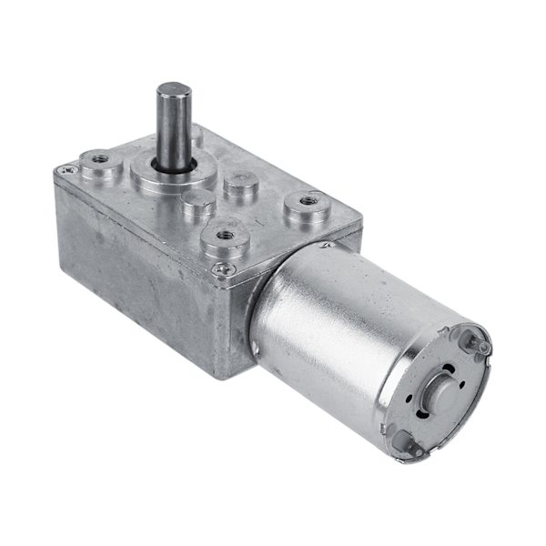 1 stk. Reversibel Orm Gearet Motor DC 12V Reduktionsmotor (62RPM)