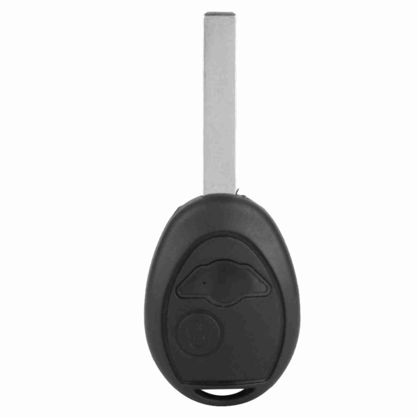 2-knappar svart bilfjärrnyckelfodral case cover Passar för MINI One Cooper S R50