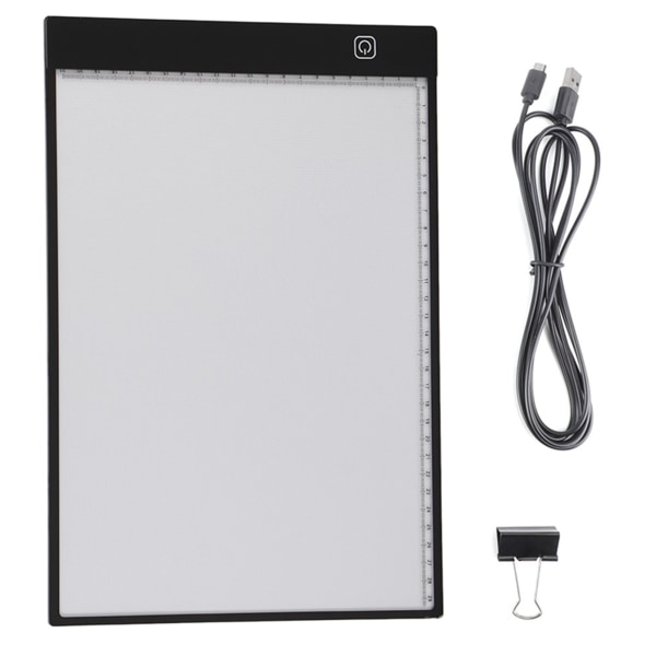 A4 LED Art Board Light Pad Tracing Ritbordstavla 3-läges dimming Separat typ