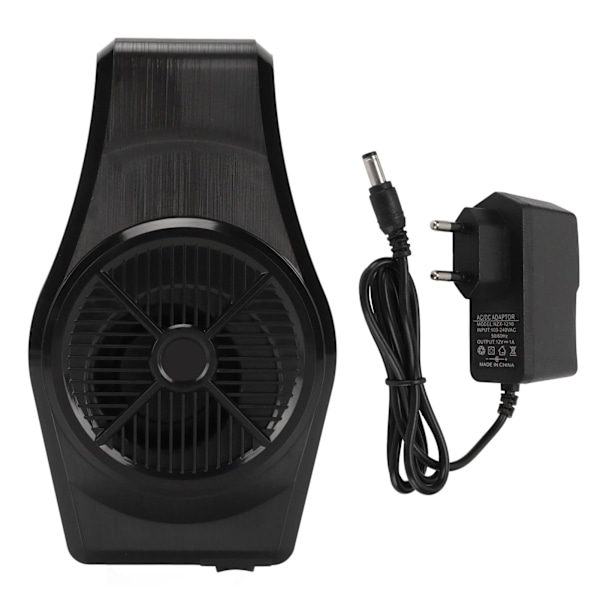 Akvariumkylare Fläkt Snabbkylning Justerbar Vindhastighet Akvarium Kylfläkt med Timer för Fiskar Akvarier EU-kontakt 100-240V