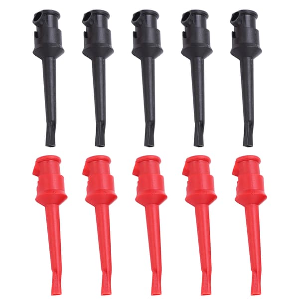 5 Set Testkrok Svetstyp Multimeter Mini Grabber Clips för Kretstestning J.30007
