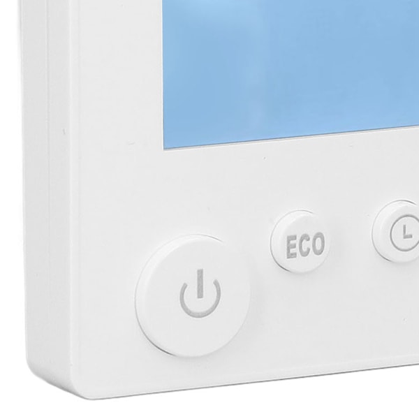 3A Vattenvärmetermostat med LCD ABS Intelligent Temperaturregulator för Hemmet 95‑240V