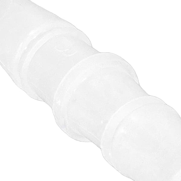10 stk. Slangetilslutning PP Rørforbindelse Lige Diameter Lige Igennem Sæt Kit 4,8‑4,8