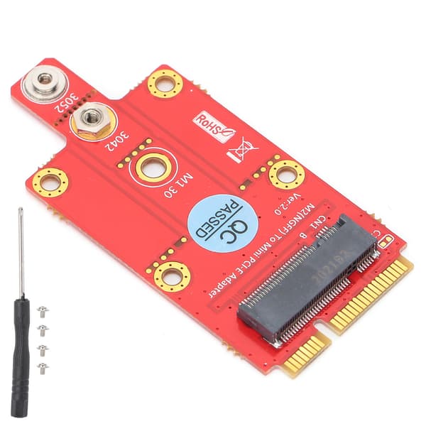 M.2 Key B til Mini PCIE Adapter Konverter Modul PC Laptop Stasjonær Datamaskin Tilbehør