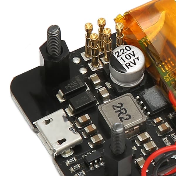 V1.2 UPS Power HAT Board 400mA Lading 1000mAh Batteri UPS Lite V1.2 UPS HAT Board for Raspberry Pi Zero