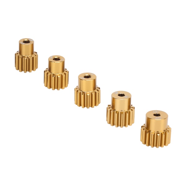 5st 32P Pinjongväxelsats 12T 13T 14T 15T 16T 3.175mm Axelpinjongväxlar Kit för 1/10 RC Bil