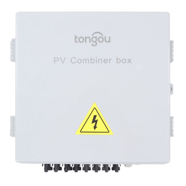 PV Kombinerboks 8 Strenge Solcelle DC Strømafbryder med 10A Nominel Strømsikring til Off Grid Solenergisystem 80A