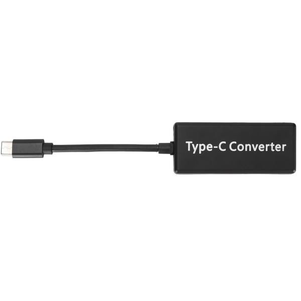 Adapter för MagSafe 2/1 till TypeC Converter för MacBook Switch-spelkonsoler Mobiltelefoner Bärbara datorer (svart)