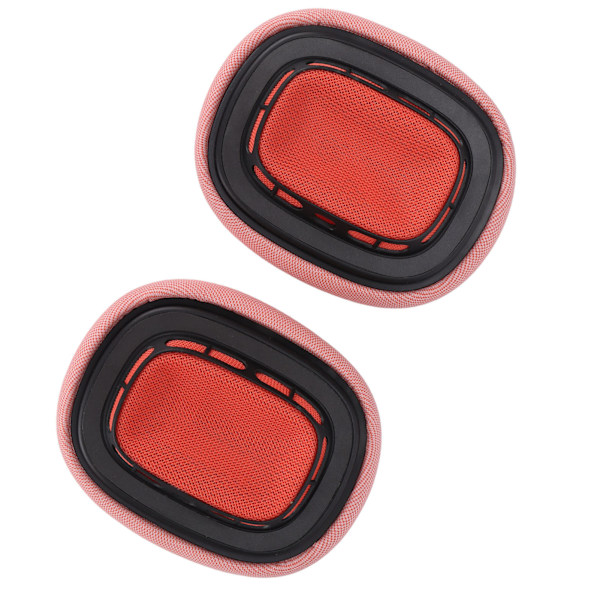 Ersättningskuddar för hörlurar, mjukt minnesskum, proteinläder, öronkuddar, öronmuffar för Airpod MAX-hörlurar, rosa