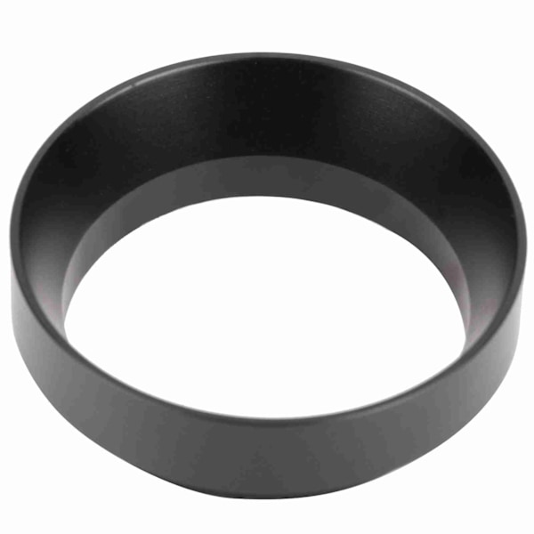 Kaffepulver Doseringsring Tragt med Magnetisk Udskiftning Kaffemaskine Tilbehør Sort 58mm med Magnetisk