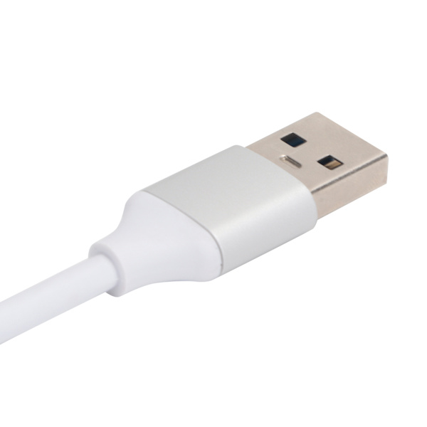 USB3.0 Hub 4 Port Aluminium Legering Adapter Konverter UltraHög Hastighet Splitter Tillbehör
