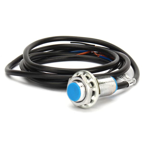 Hall Effect Sensor Proximity Switch NPN 3-ledninger Normalt Åben Med Magnet