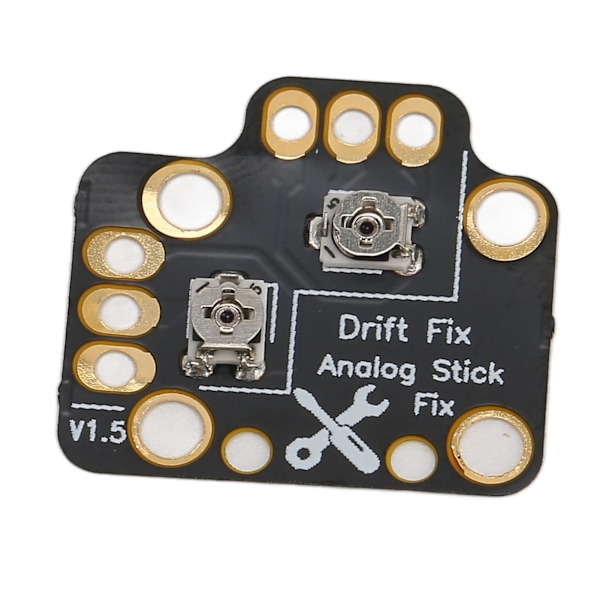2 st Reparationskort för Gamepad Joystick Drift Universal 3D Analog Stick Drift Fix Mod för Spelkontroller Svart