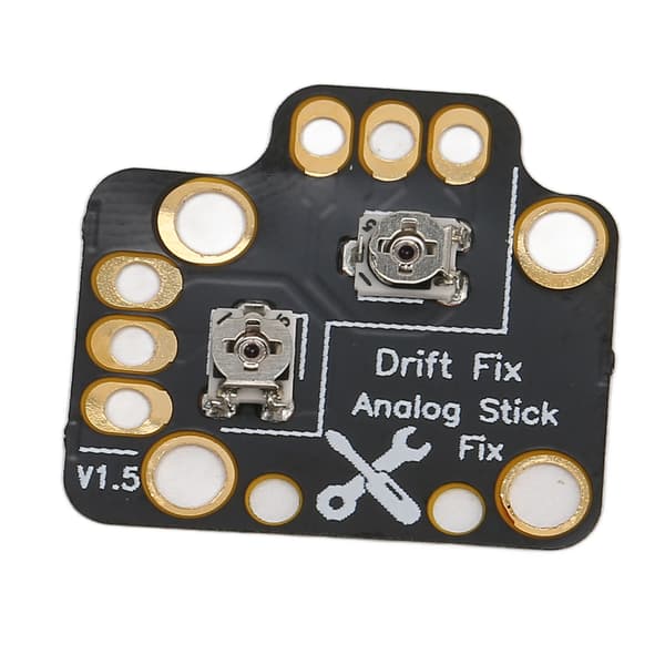 2 stk. Gamepad Joystick Drift Reparationskort Universal 3D Analog Stick Drift Fix Mod til Spilcontrollere Sort