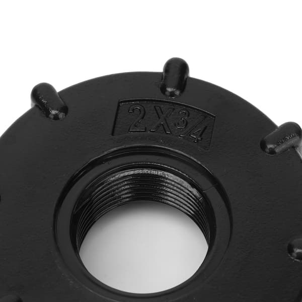 3 stk. IBC tankforbindelse grovgevind slangeafløbsadapter plastfitting 60 mm indvendig diameter G3/4