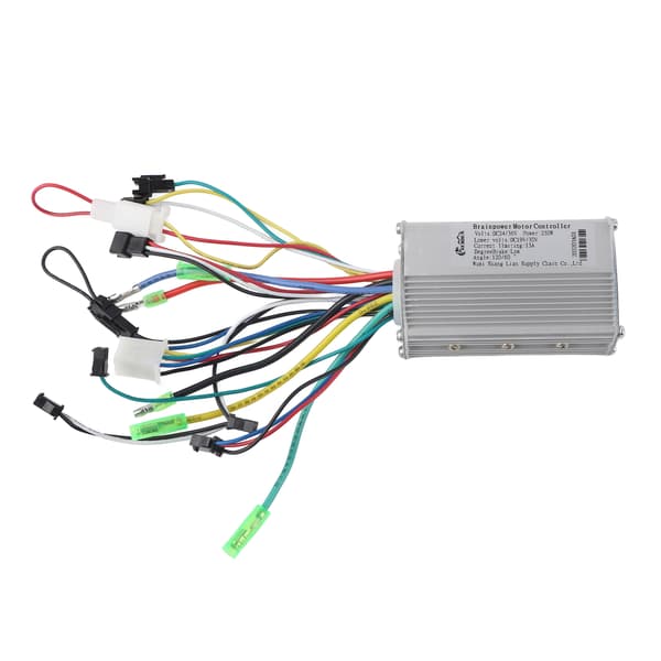 24V 250W børsteløs motorcontroller til elektrisk cykel scooter