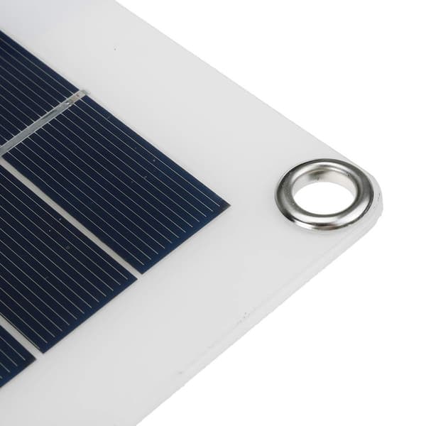 Bærbart 20W fleksibelt solpanel-sæt 12V kontakt USB-opladningsinterface solcellepanel med 300W controller vandtætte solceller til telefon RV bil
