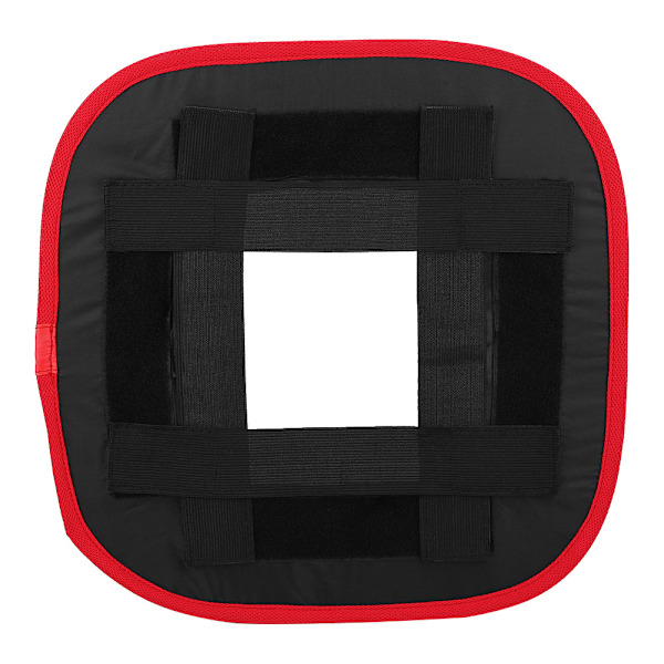 Hopfällbar Fyrkantig LED Videoljus Diffusion Diffuser Softbox Kit Tillbehör