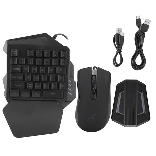 Tastatur Mus Konverter Gaming Adapter Base Kit Mobil Version Passer til Android System
