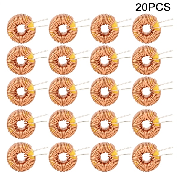 20st Toroid Induktor Tråd Högkvalitativ Kopparspole för PCB Kretskort 100UH 0.6mm