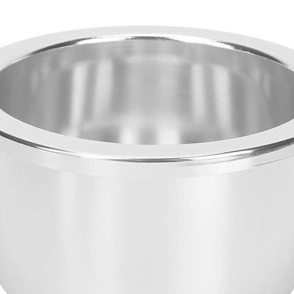 100mm Vaxvärmare Ersättningsbehållare Bärbar Håravlägsnande Vaxningsbehållare Tillbehör för Håravlägsningsmaskin Silver