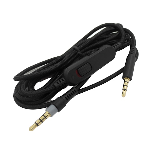 Hodetelefon Audio Kabel for Kingston HyperX Cloud MIX Gaming Headset Volumjustert Ledning