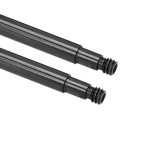 2 stk. 60 mm cykel Presta ventilforlænger indvendig dækventilsforlænger (sort)
