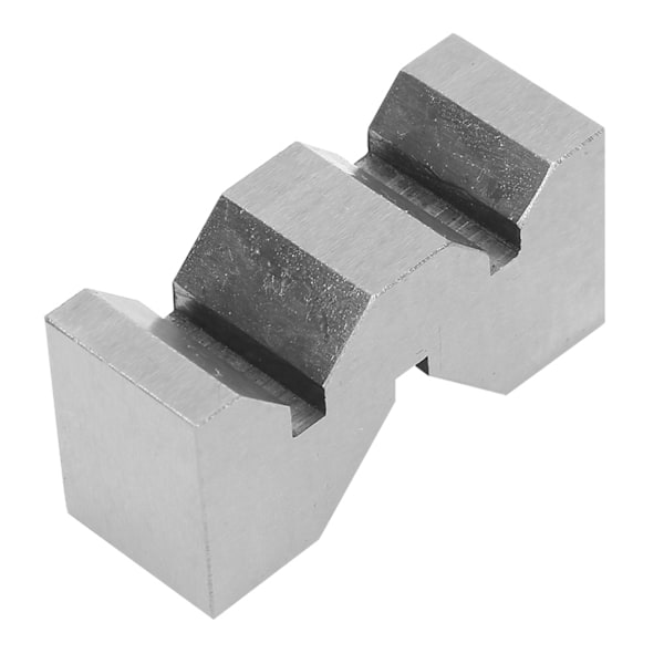 2 st Höghållfast Kolstål M-Typ V-Block 50mm för Plattformsmätning
