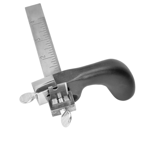 DIY Läderremsskärverktyg för handskärning med aluminiumhandtag för läderhantverk