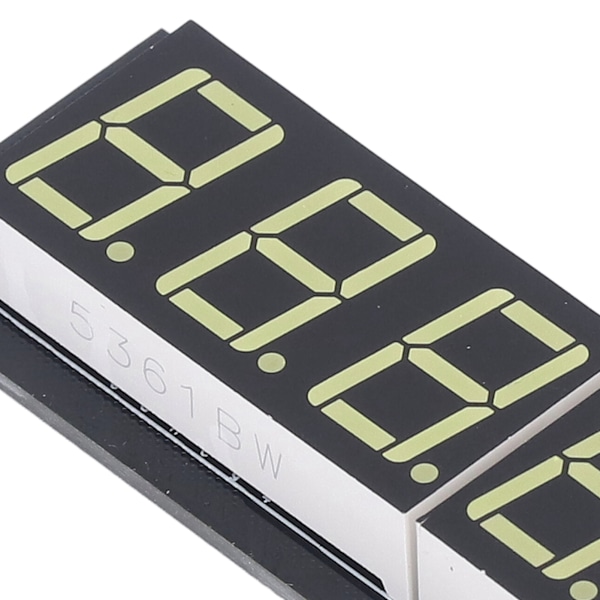 LED-display Digital Tub 6 Siffror 7 Segment Decimal Vitt Ljus Digital Displaymodul