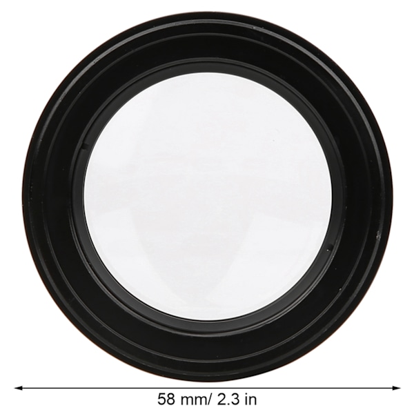 Makrofiltre 58mm til GP8 58 Action Kamera 16X Makro Nærbillede Dykkerlinsefilter